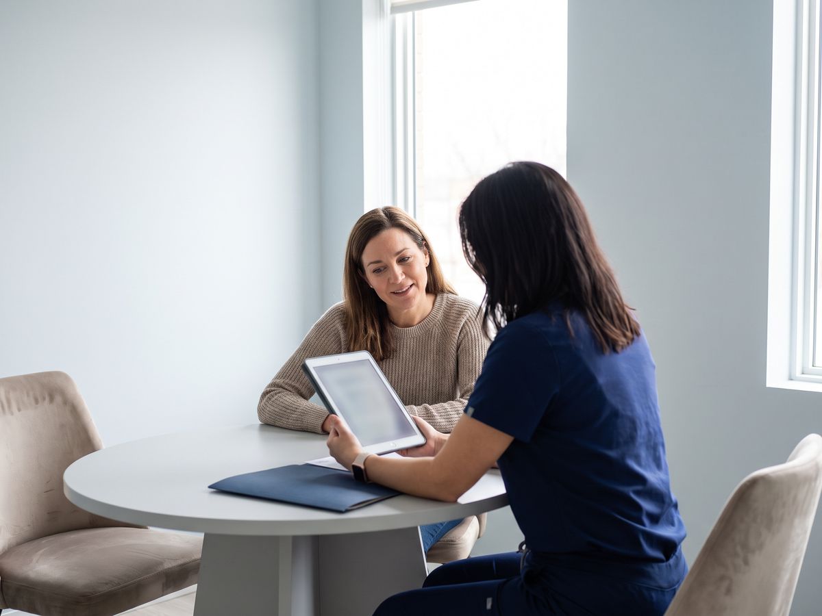 Patient at 12-month review