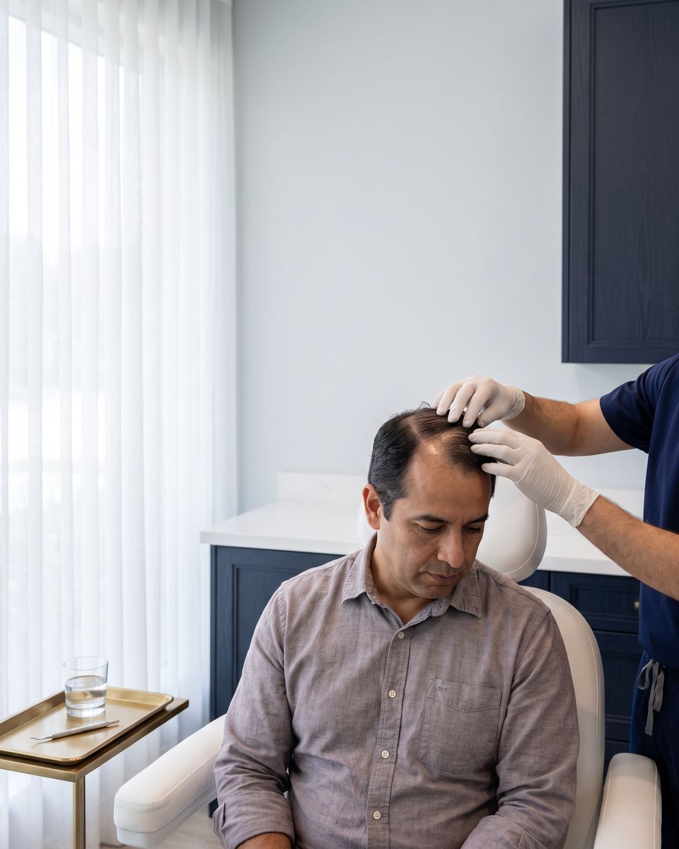 Crown Restoration at HAIROCKET in Tamarac, Florida
