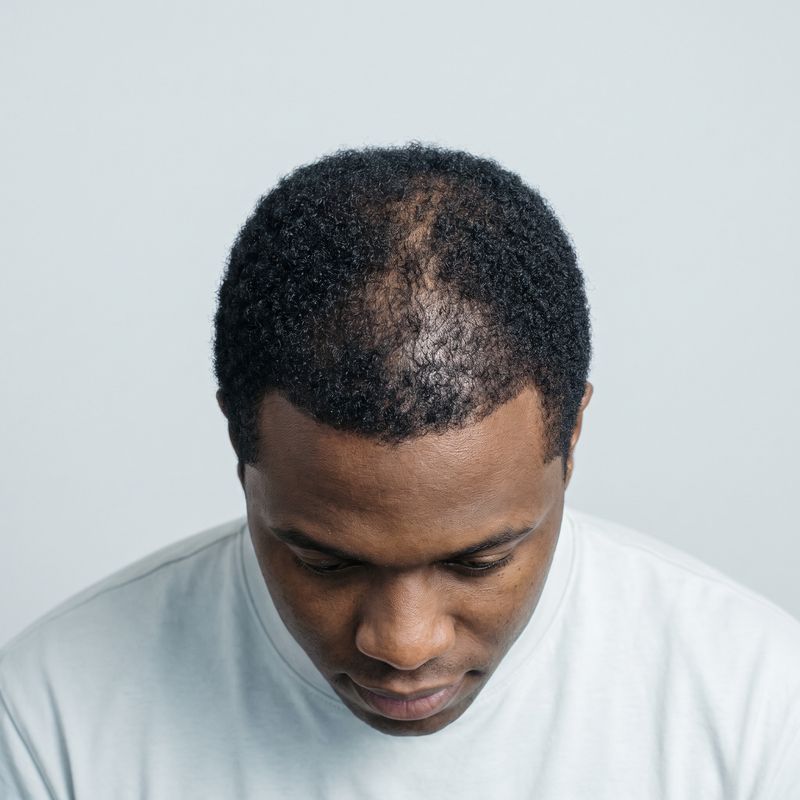 Mid-scalp thinning