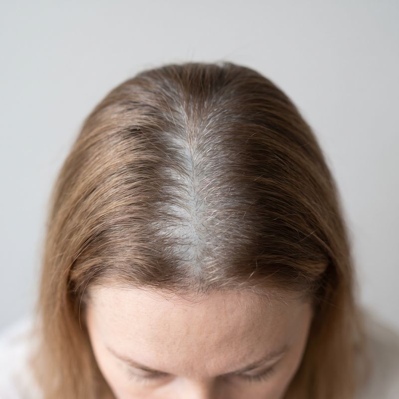 Mid-scalp thinning