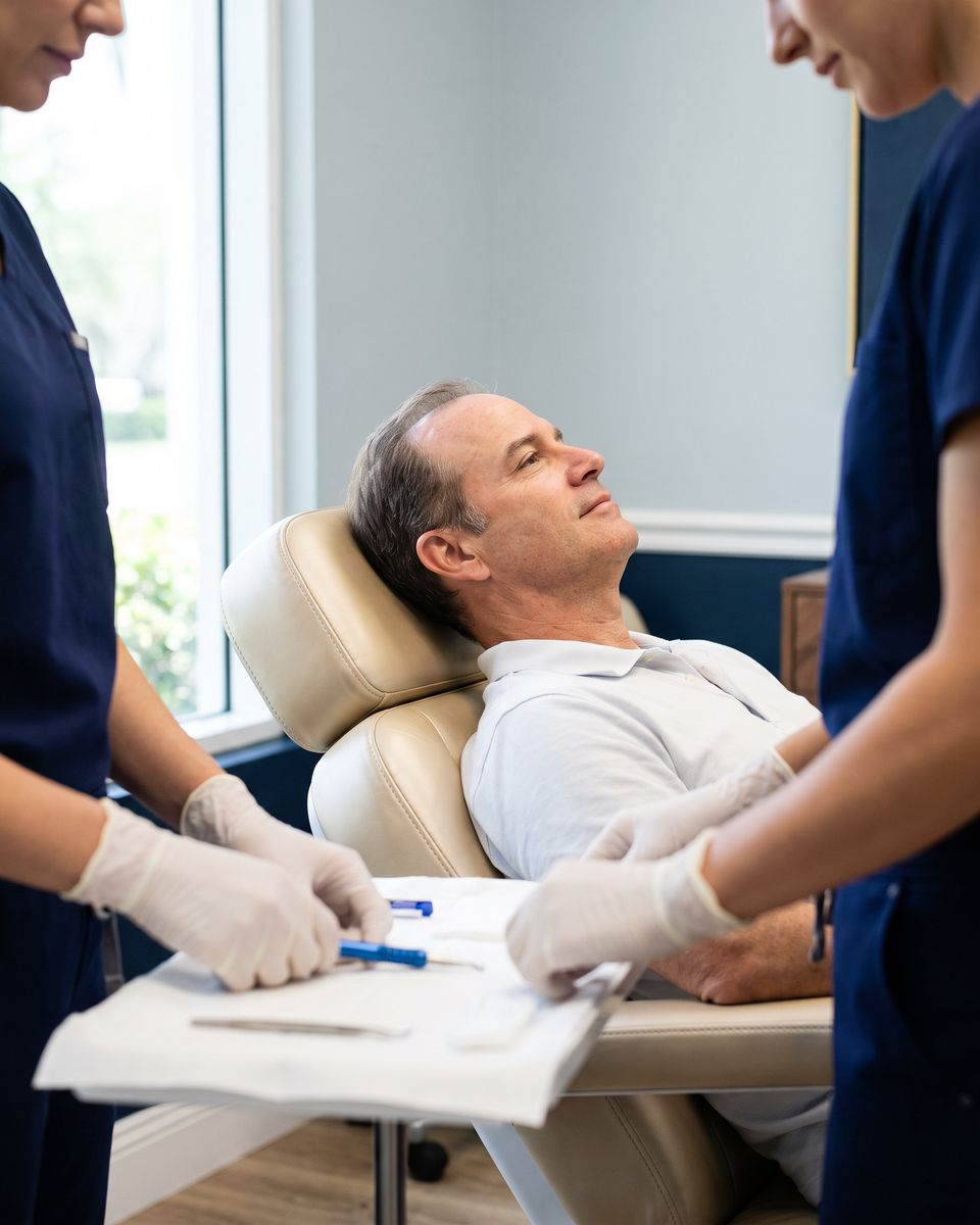 Sapphire FUE at HAIROCKET in Tamarac, Florida