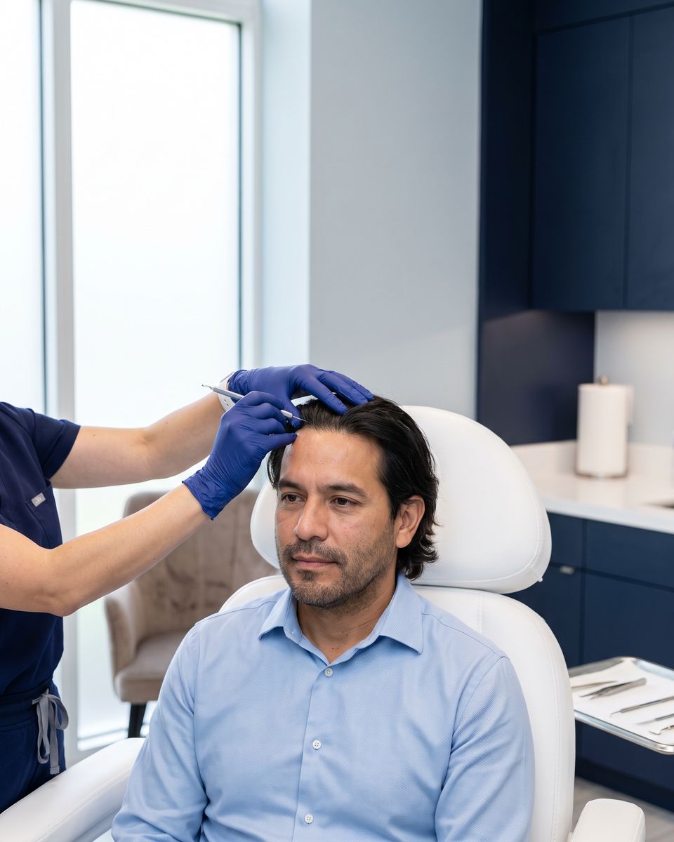 Unshaven FUE at HAIROCKET in Tamarac, Florida