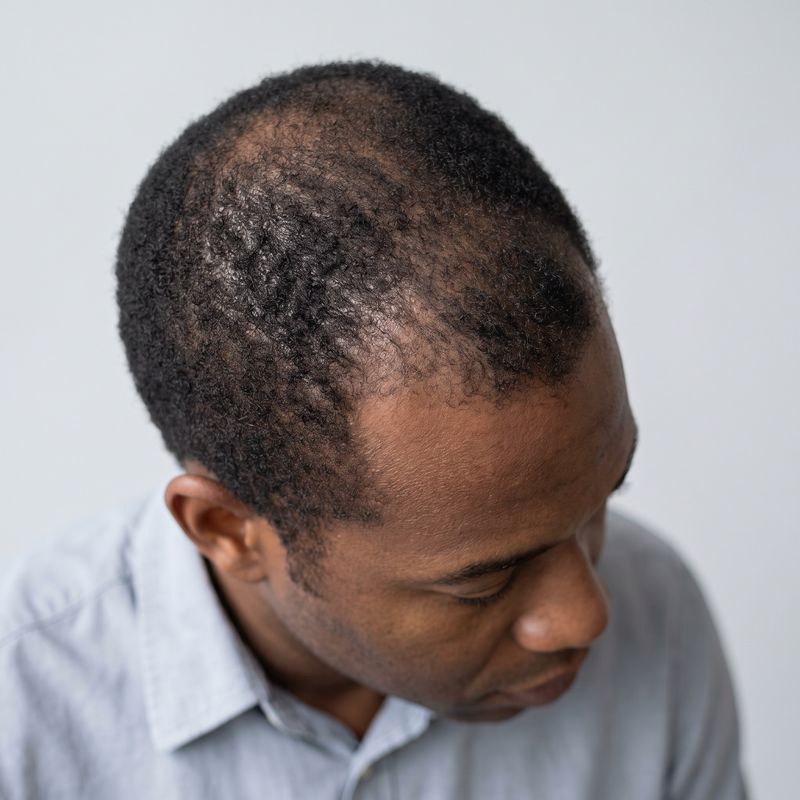 Mid-scalp thinning