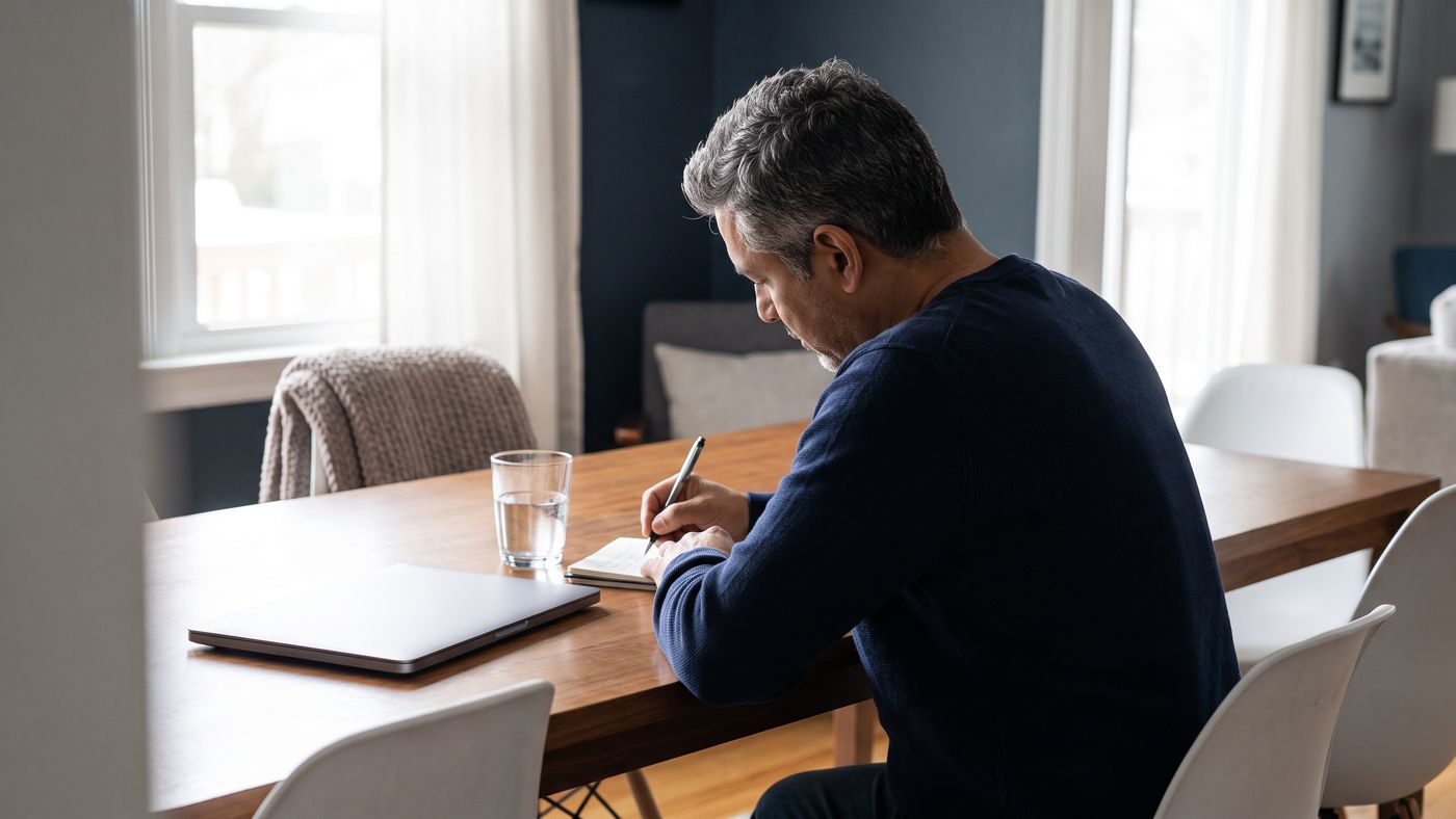 A quick self-check at home: family history, medications and how stable your hair loss has been.