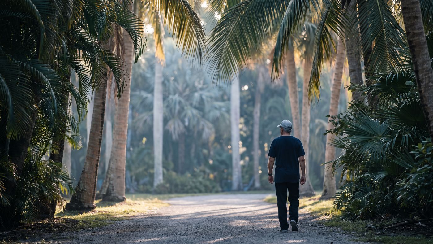 Walking is usually fine from the first days; intense training waits several weeks.