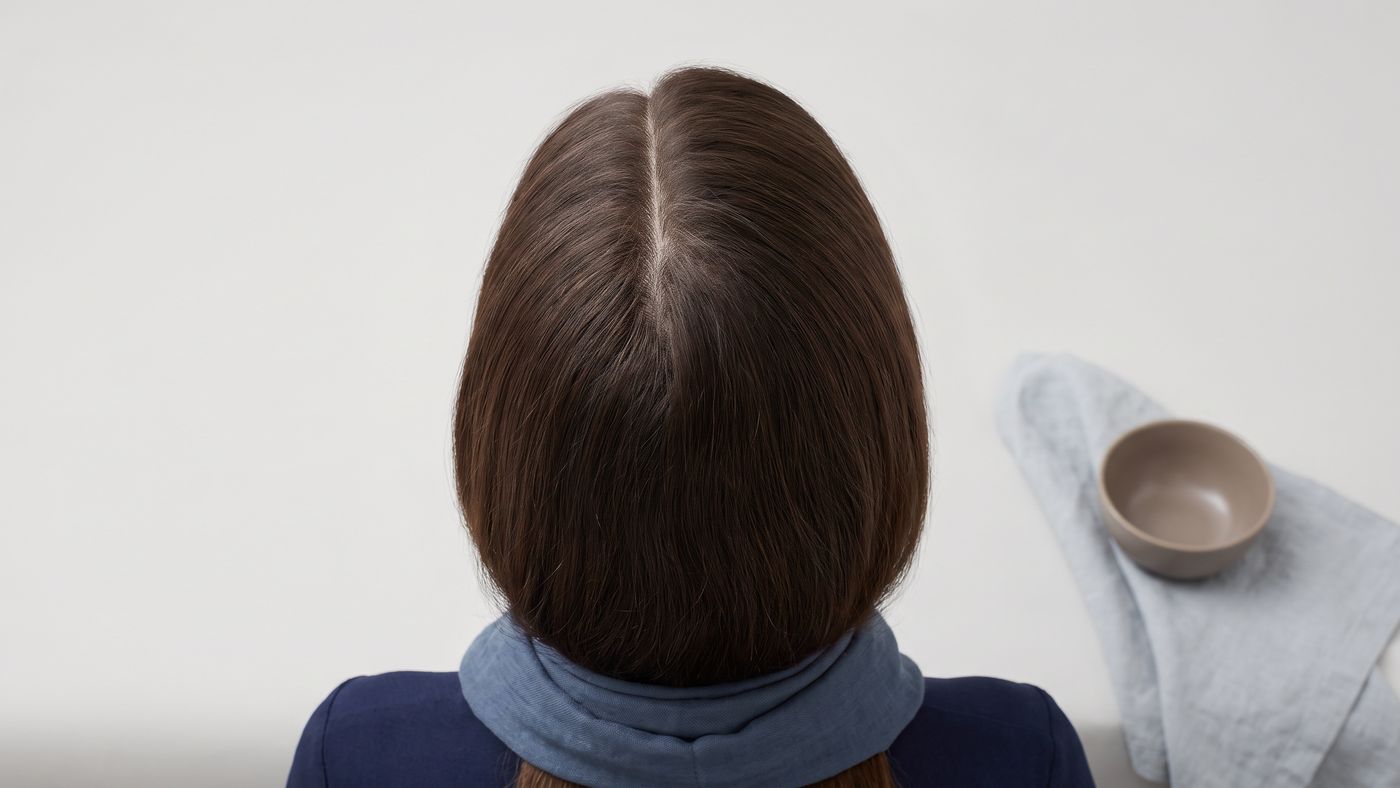 The part line and the donor area are assessed together before surgery is considered.
