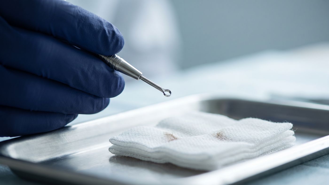 FUE removes grafts one at a time with a fine micro-punch, so there is no linear scar.